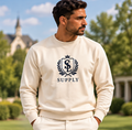 Crest Sweatshirt (Cream)
